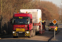 Transporte de AMS-02 para ESTEC