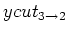 $ycut_{3 \rightarrow 2}$