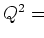 $Q^2=m_Z^2$