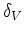 $\delta_V$