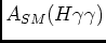 $A_{SM}(H\gamma\gamma)$