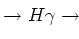 $\rightarrow H\gamma \rightarrow b\bar{b}\gamma$