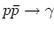 $p\bar{p} \rightarrow \gamma\gamma E_T$