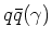 $q\bar{q}(\gamma)$